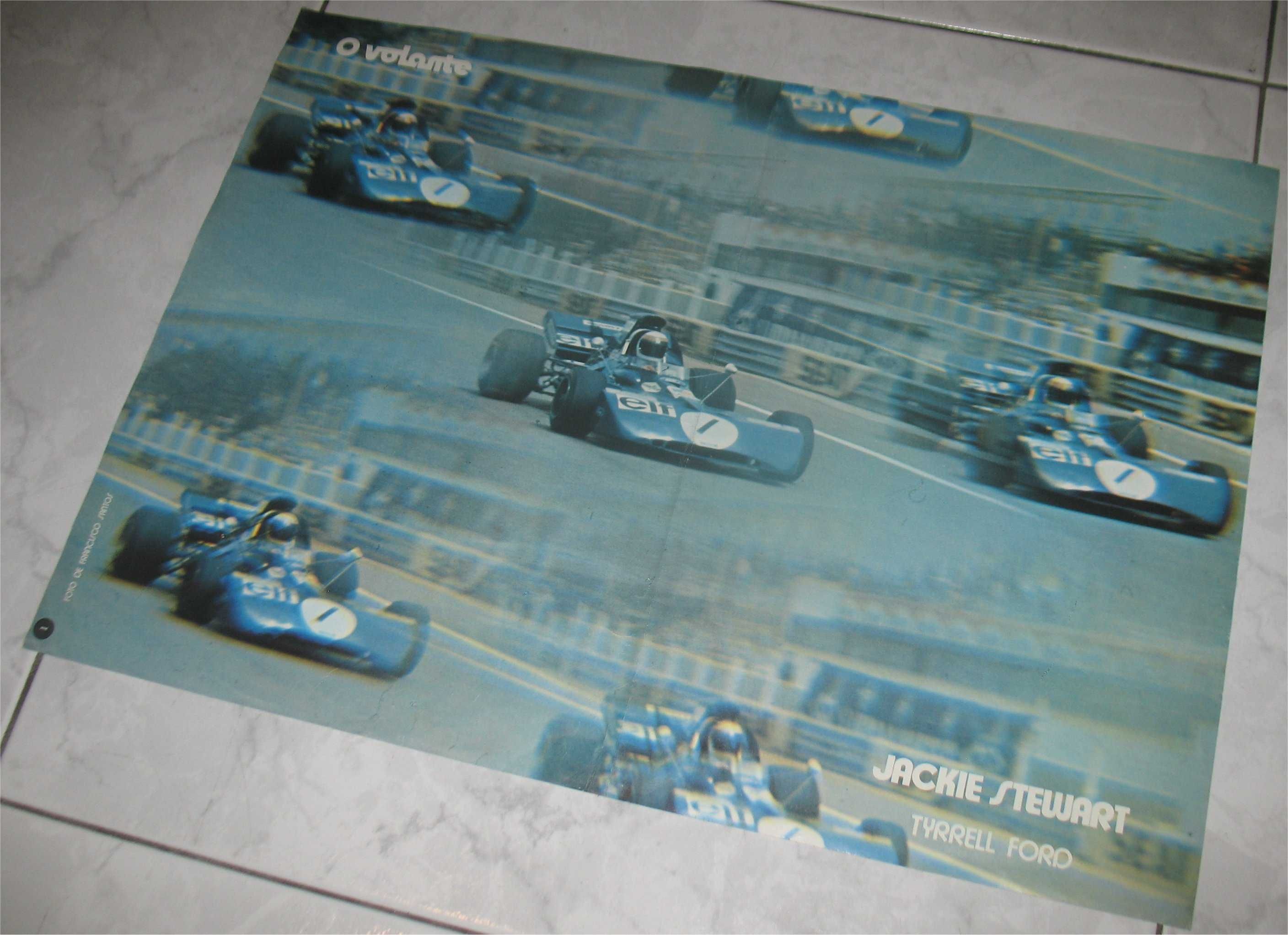 Poster - Tyrrel Ford - Jackie Stewart