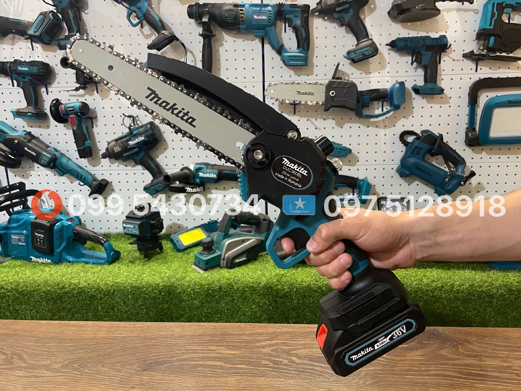 Цепна акумуляторна пила Makita DUC360BL 36V 6Ah безщіткова сучкоріз