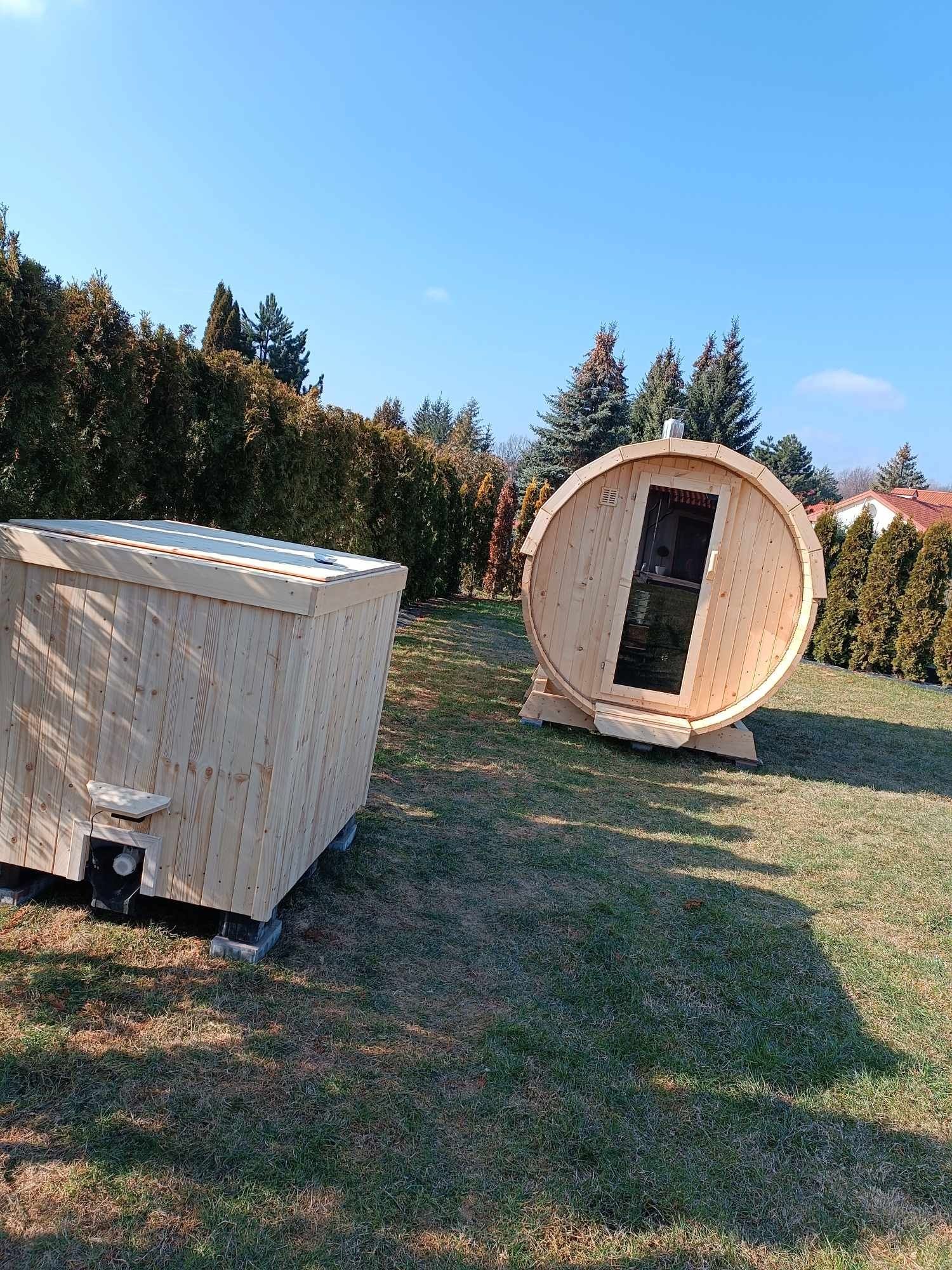 Sauna Ogrodowa Super Cena !! Kompletna z Piecem