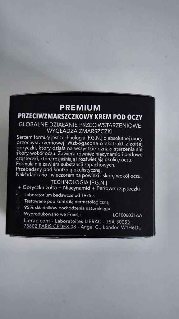Lierac Premium krem pod oczy 20 ml
