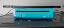 Konsola Nintendo Wii niebieska unikat komplet