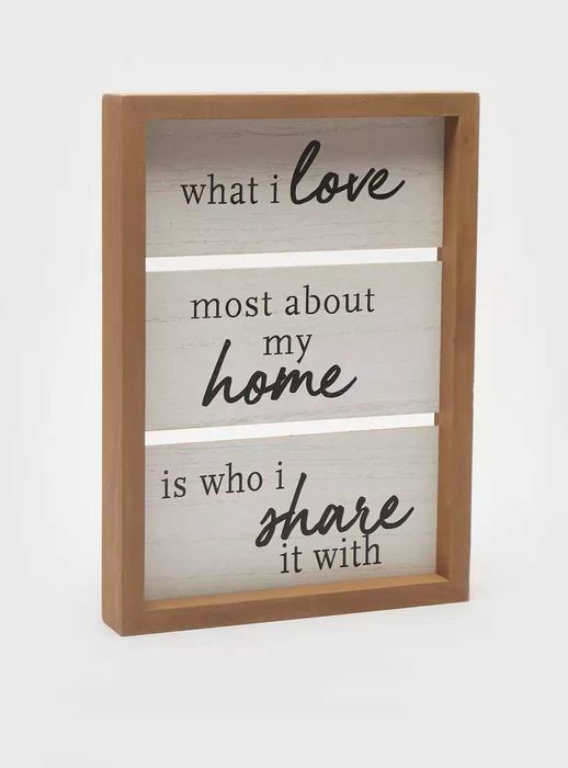 Quadro - Impressão tipográfica decoração de parede de madeira