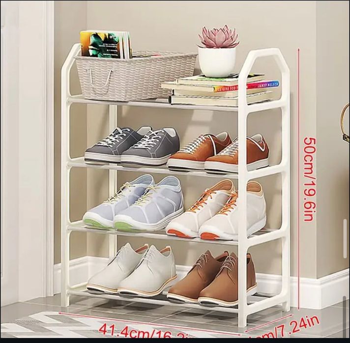 Стелаж для взуття на 4 полиці