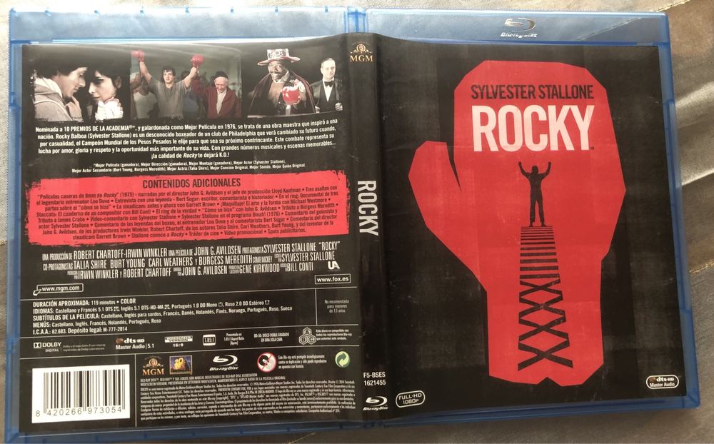 Rocky 1 The Undiputed Collection com CTT incluido