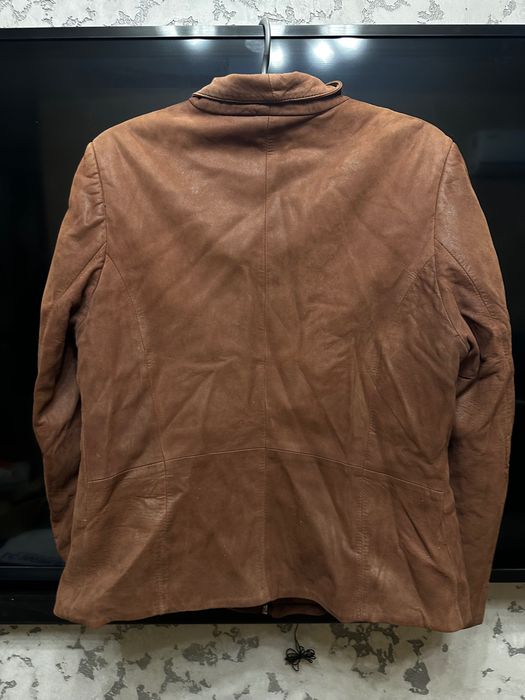 Куртка шкіряна (під замш)