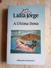 A última dona - livro de Lídia Jorge