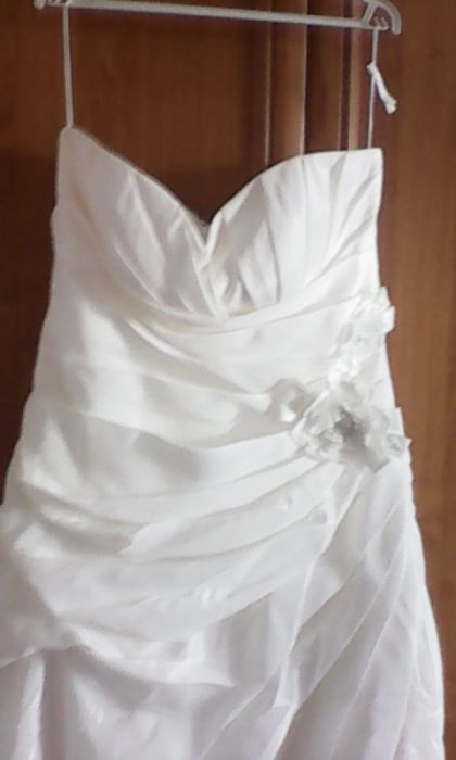 Suknia ślubna jasny ecru