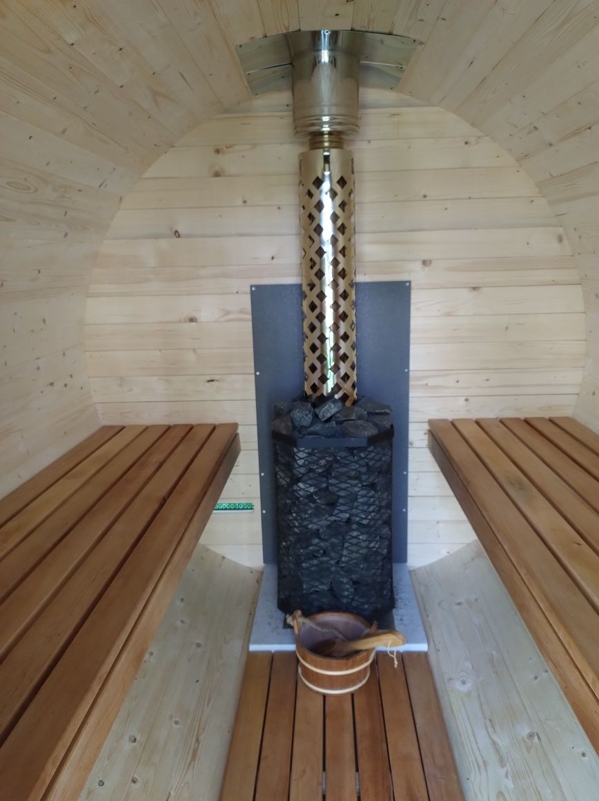 Sauna, jacuzzi, bania, komplet