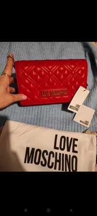 HIT!Luxury Brand Love Moschino Torebka czerwona