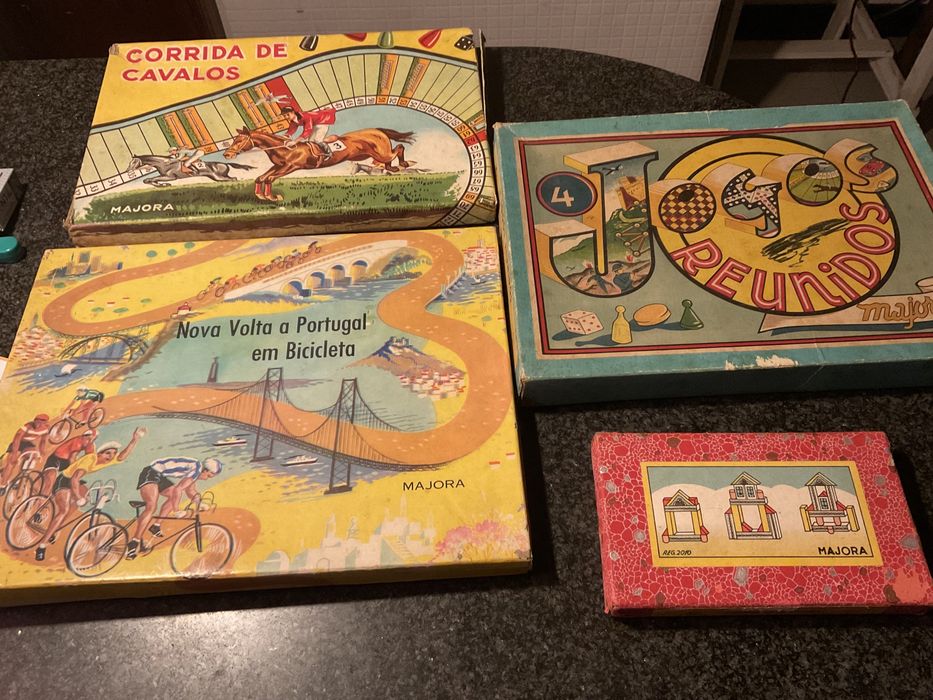 Jogos Majora anos 60 vintage