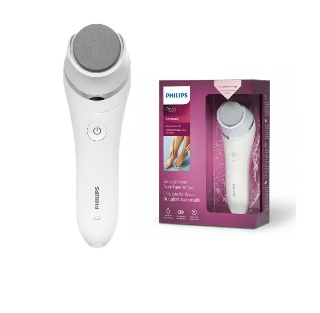 Pilnik elektryczny do stóp PHILIPS Pedi Advanced + 2 nowe dyski