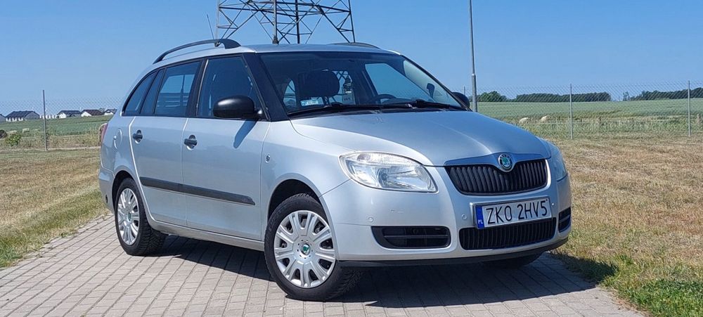 Skoda Fabia ll Duża NAVI, Klima.