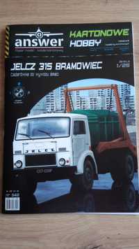 Model kartonowy - Jelcz 315 bramowiec - Wydawnictwa Answer 546