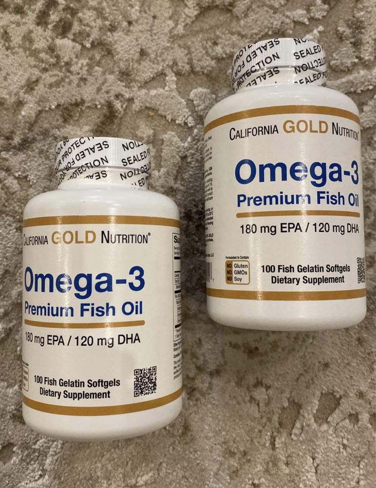 California Gold, Omega-3, Омега - 3 АКЦИЯ Опт