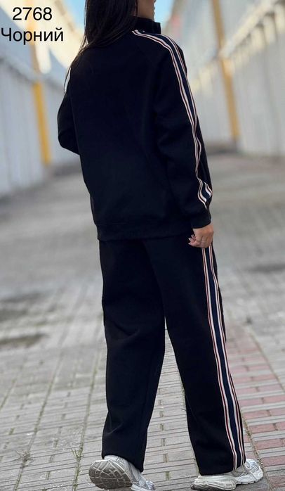 Костюм утеплений на флісі, штани кльош