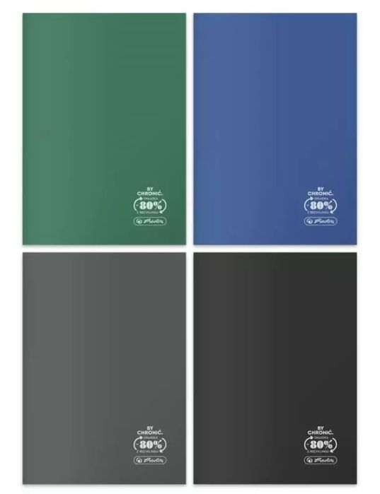 Zeszyt B5/60K kratka Eco PP Ocean Colors (5szt). Herlitz