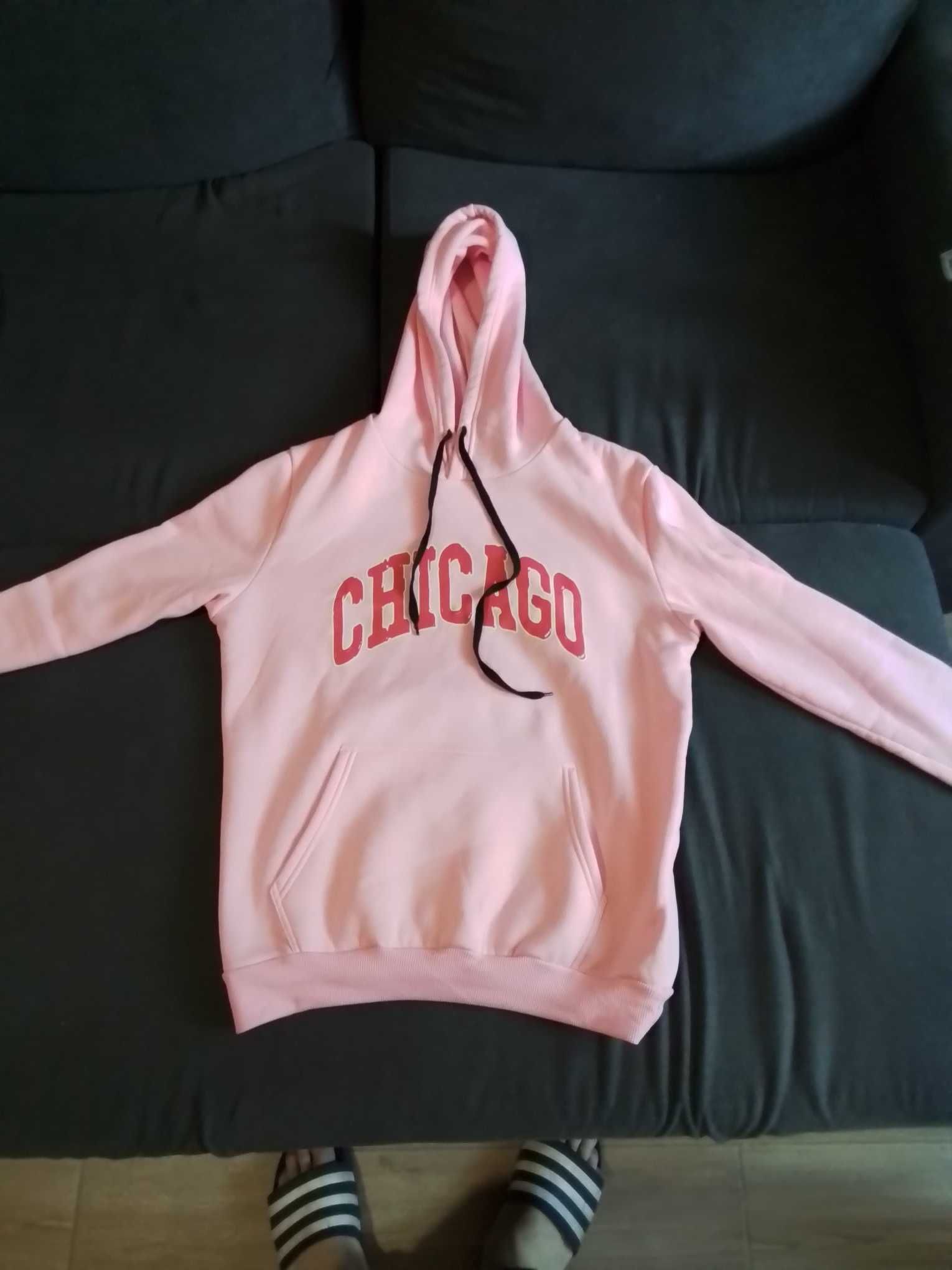 Sweater Camisola Chicago Rosa