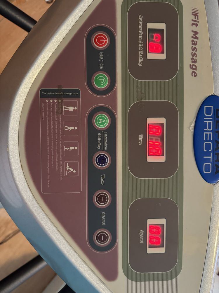Crazy fit massage, platatorma oscilante