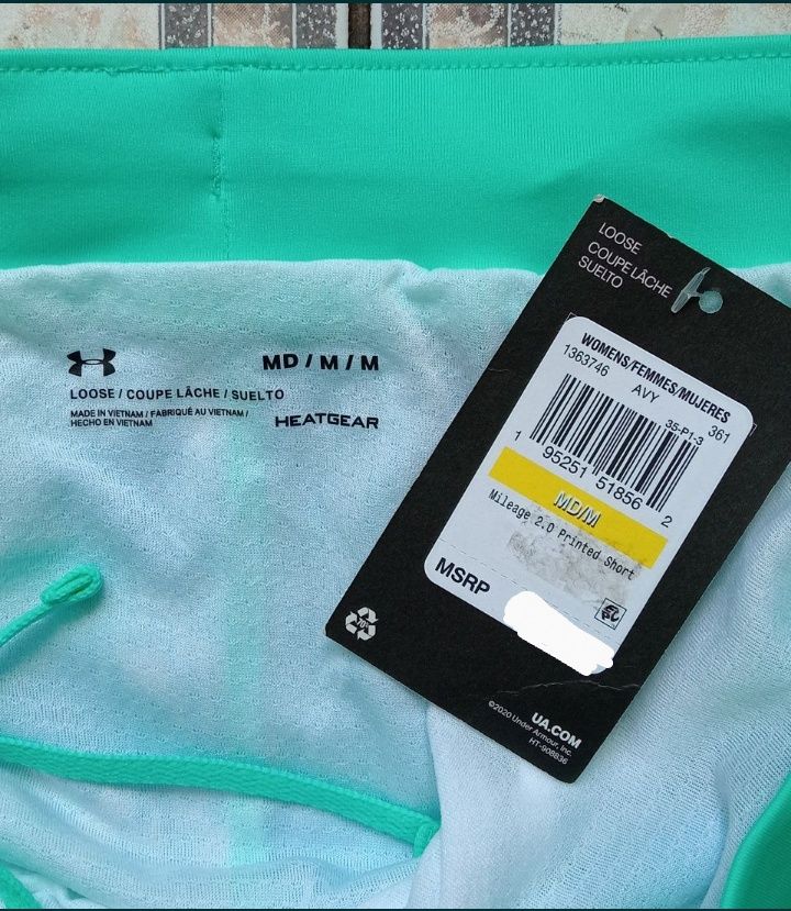 Heatgear Under Armour spodenki sportowe szorty damskie biegowe run M