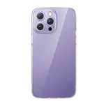 Baseus Crystal Case etui do iPhone 14 Pro Max cienki pokrowiec + szkło