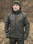 Куртка тактична Softshell утеплена Олива | Софтшелл Олива B&L