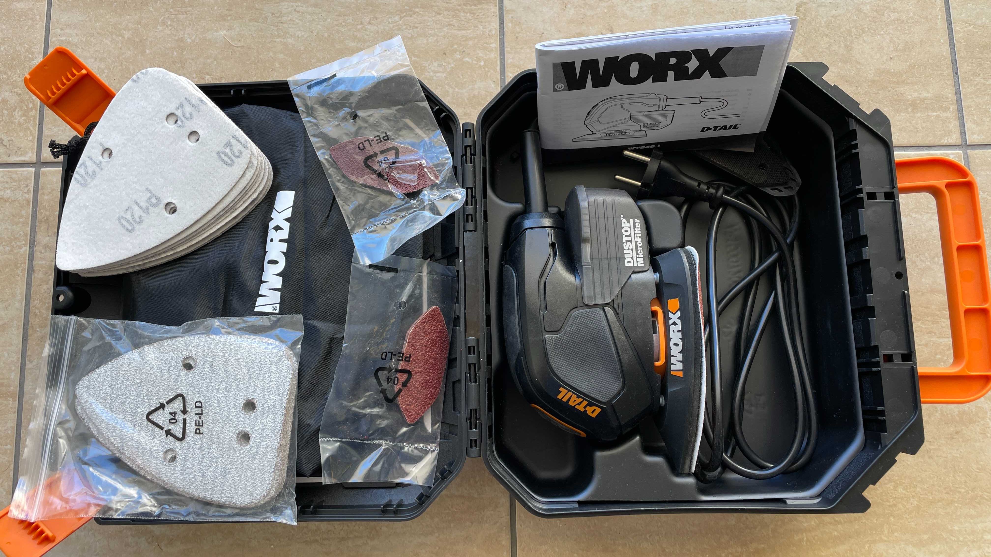 Multilixadora WORX WT649.1 65W + Acessórios - Envio Grátis!