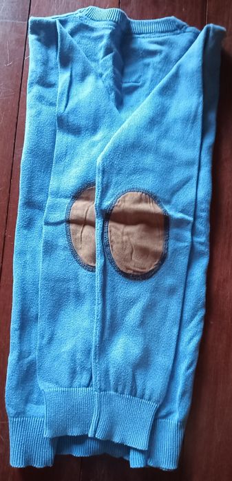 Casaco azul leve e fresco