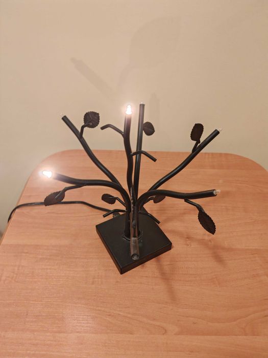 Lampka nocna / dekoracyjna drzewo metalowa