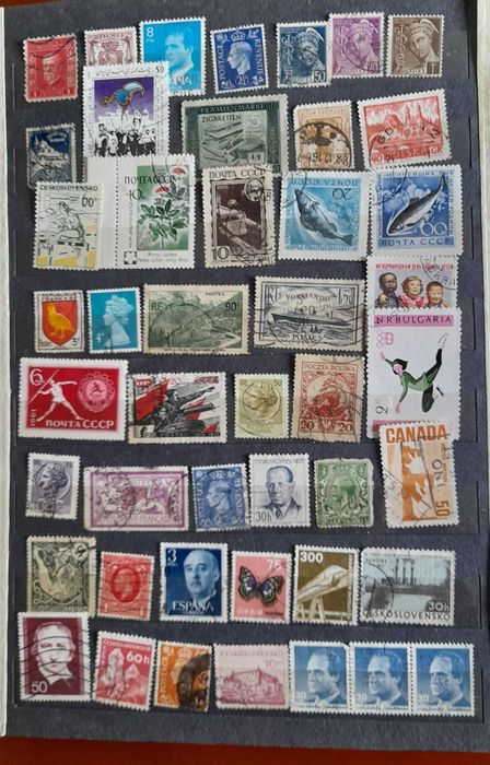 Znaczki różne zagraniczne