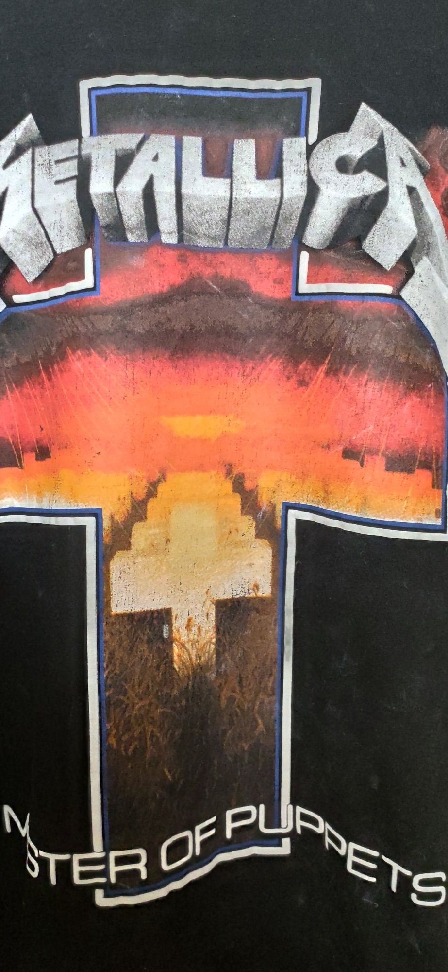 Koszulka t-shirt Metallica z merchem Master of Pupets,z bawełny,