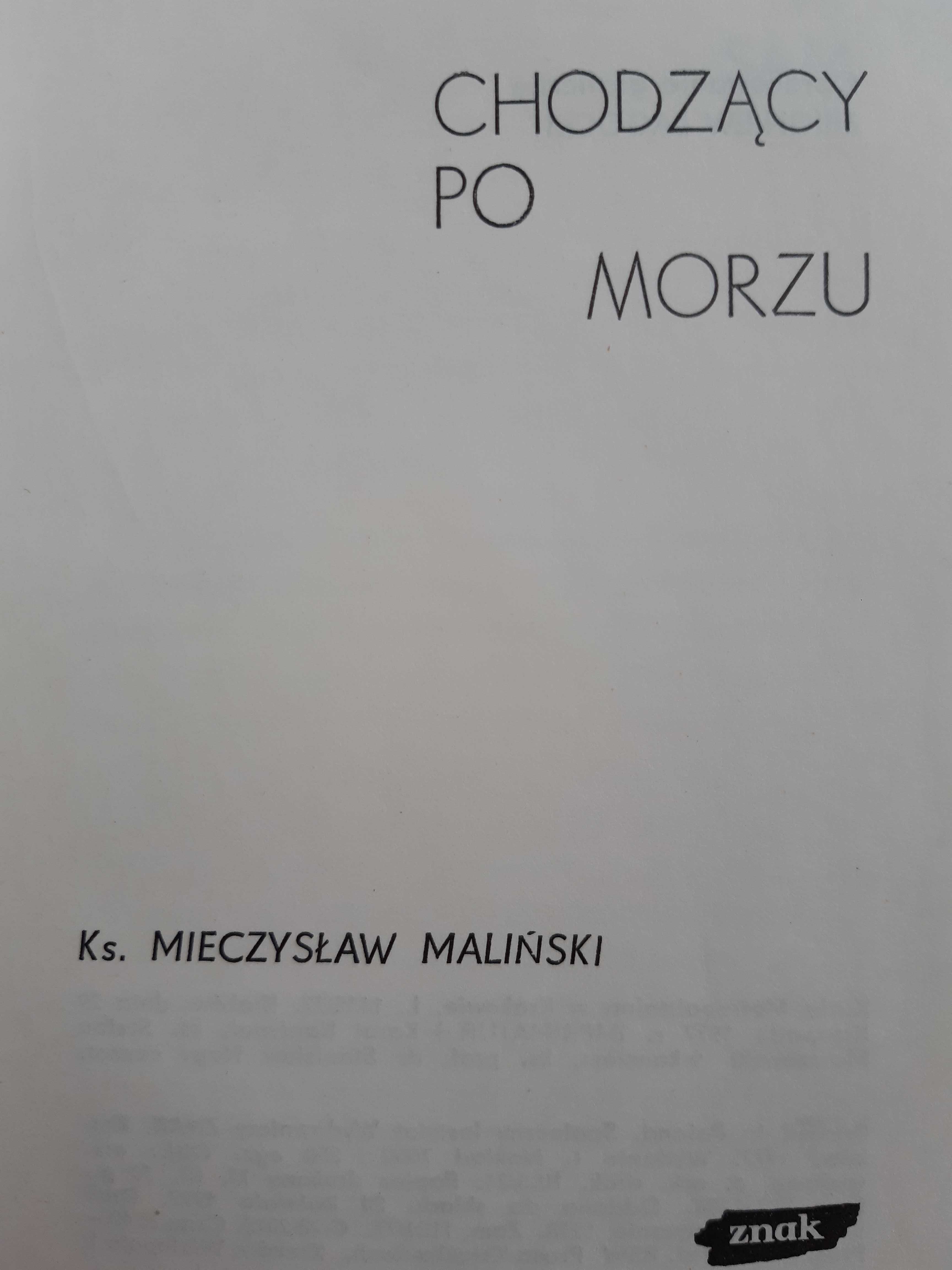 Chodzący po morzu  Mieczysław Maliński