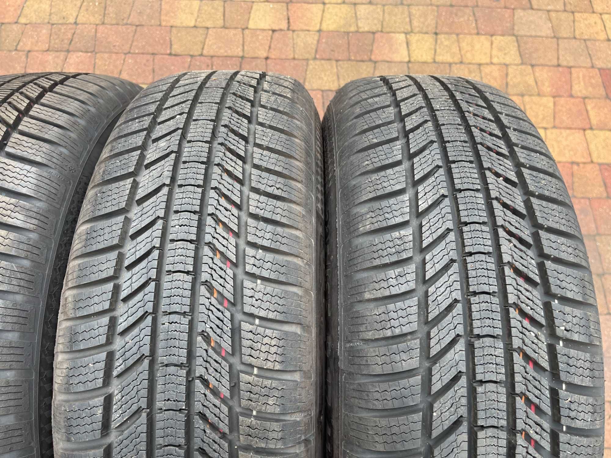 3326. Koła zimowe Tiguan II oryginał 5x112 ET38 215/65/17 8/8.7mm 24r