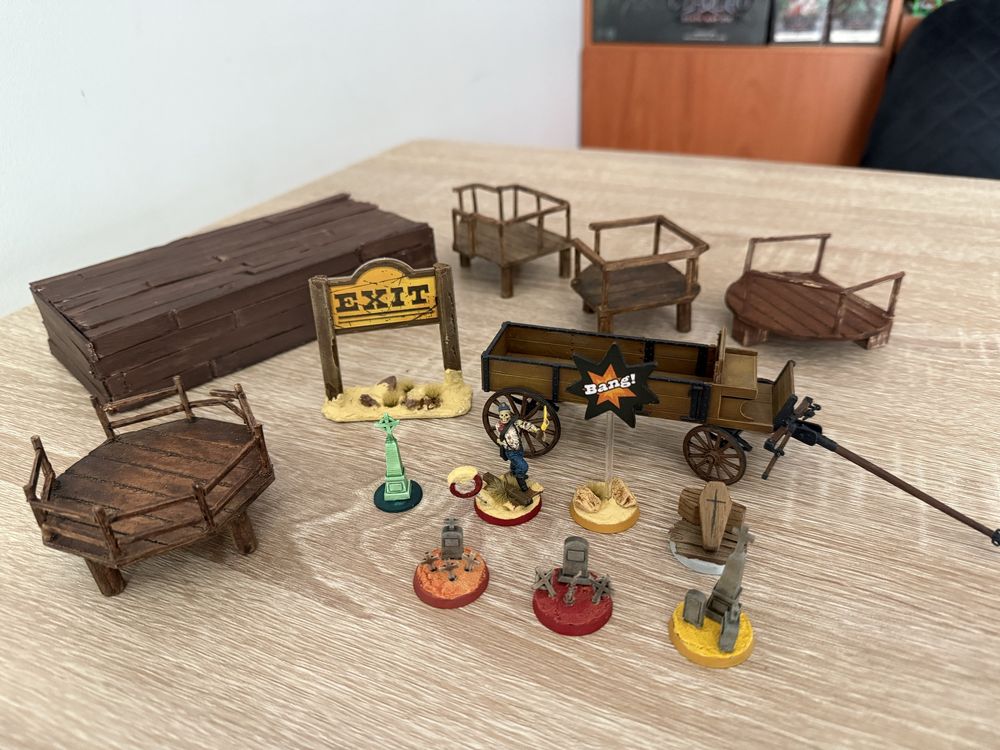 Zombicide Żywi lub Nieumarli, wymalowane + bonusy