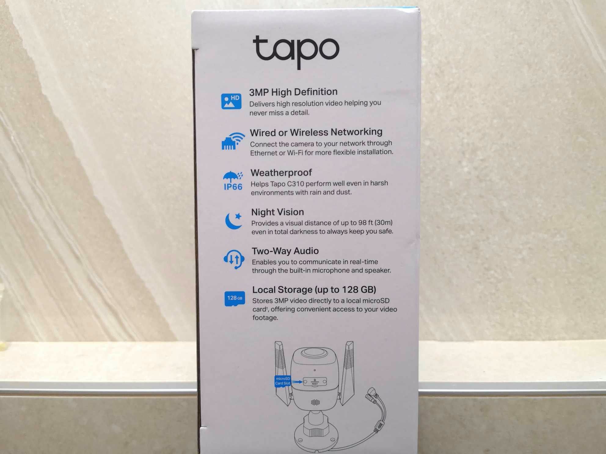TP Link Tapo C310 - Câmara de vigilância **nova**