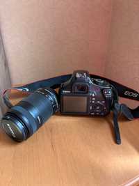 Canon EOS Rebel T3 (1100 D) + обʼєктив EF-S 55-250mm 1:4-5:6 IS