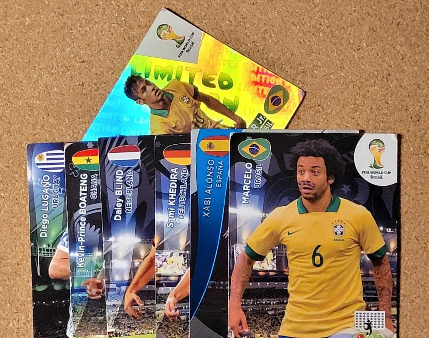 Karty piłkarskie Fifa World Cup 2014 Panini 30 sztuk