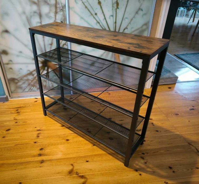 Nowa Szafka z Siedziskiem na Buty XXL Komoda Półka do Przedpokoju