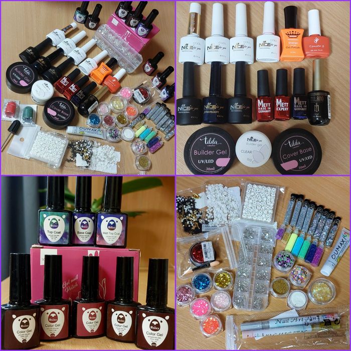 Zestaw do stylizacji a przedłużania paznokci