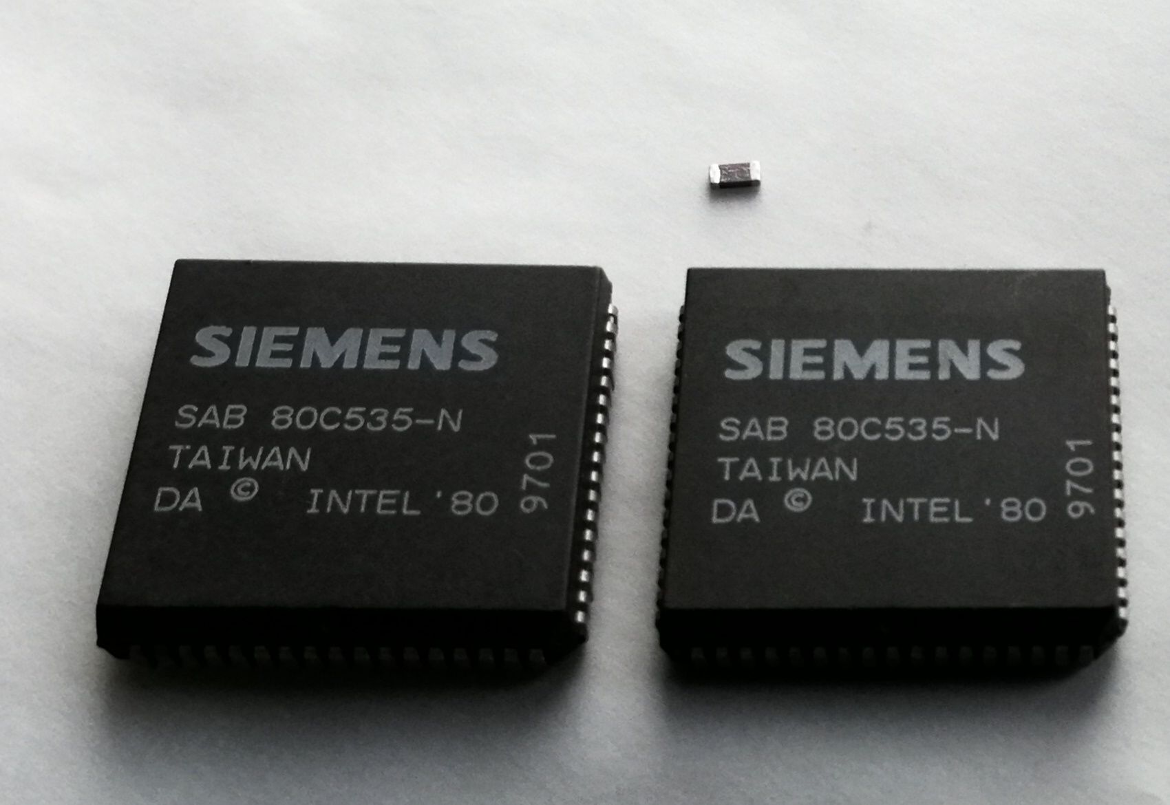 Siemens SAB 80C535 N układ 486 micro scalony procesor plcc 68 pamięć