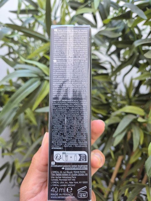 Sérum Anti quebra Nutrição da raiz capilar a ponta do fio volume e bri