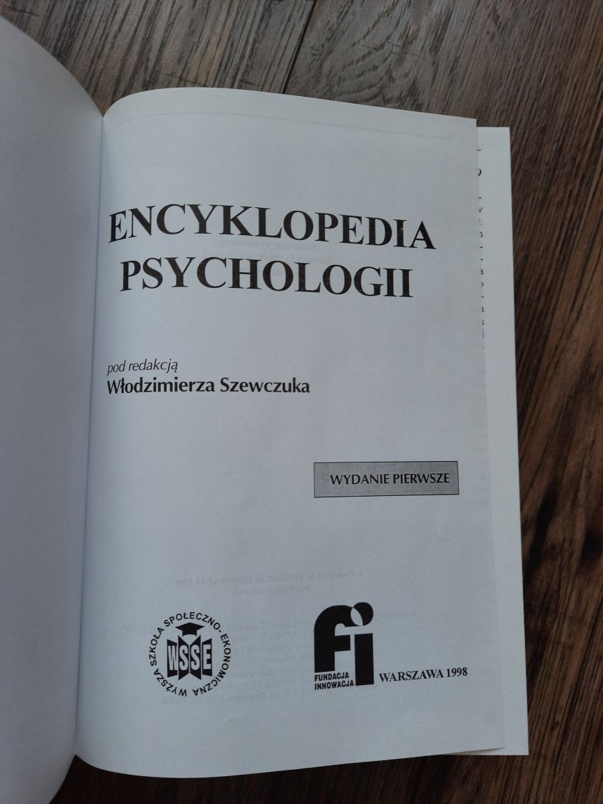Encyklopedia Psychologii fundacja innowacja WSSE