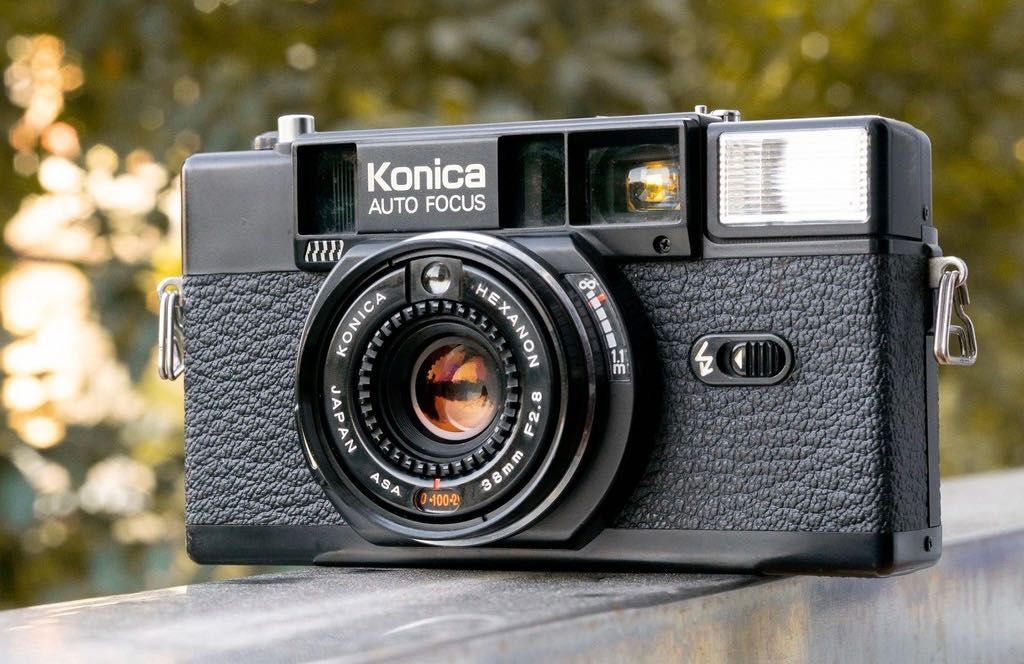 Konica c35 af2 Japan плівковий фотоапарат