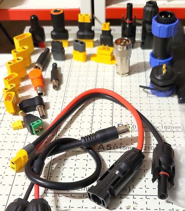 Кабель Инвертора БМС BMS Jikong 25КВ 35 КВ 2AWG 4AWG Перемычка АКБ