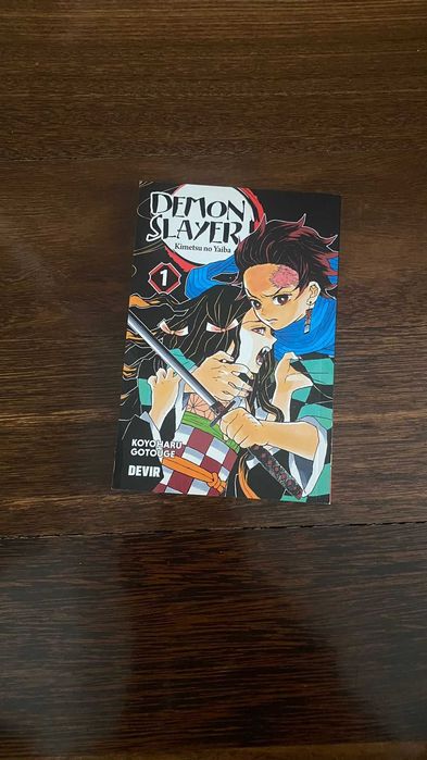 Manga - Demon slayer vol. 1 - Versão inglesa