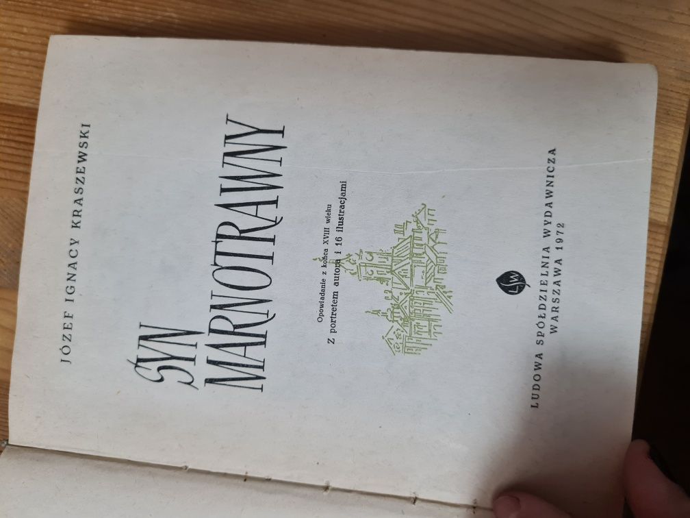 Syn marnotrawny - Józef Ignacy Kraszewski 1972