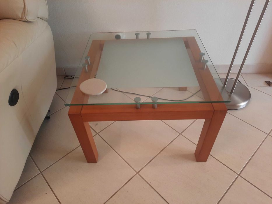 Mesas de apoio e mesa de centro