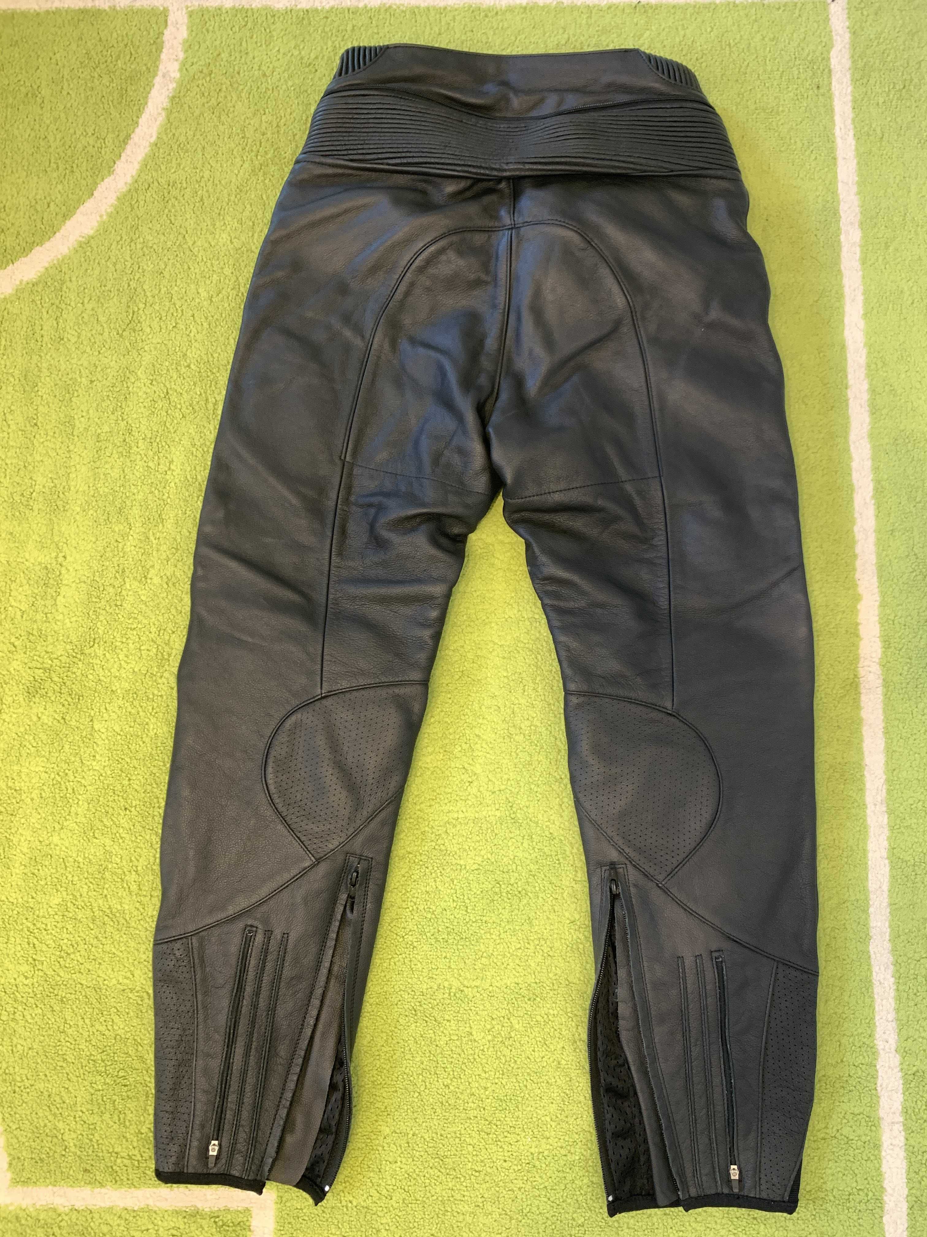 Мото штаны Alpinestars Bat - Черная кожа