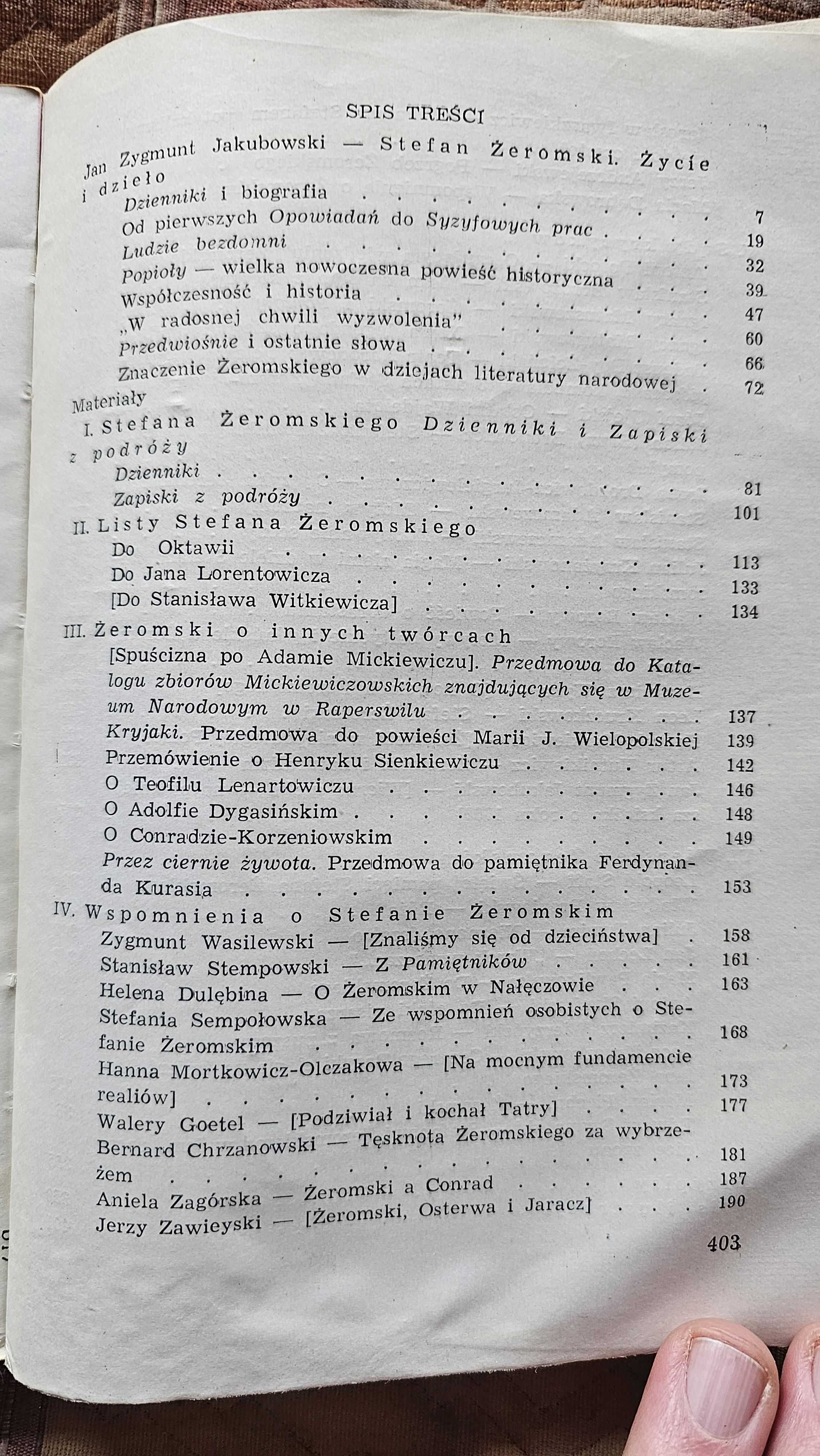 A6 Stefan Żeromski Biblioteka Polonistyki Jan Zygmunt Jakubowski