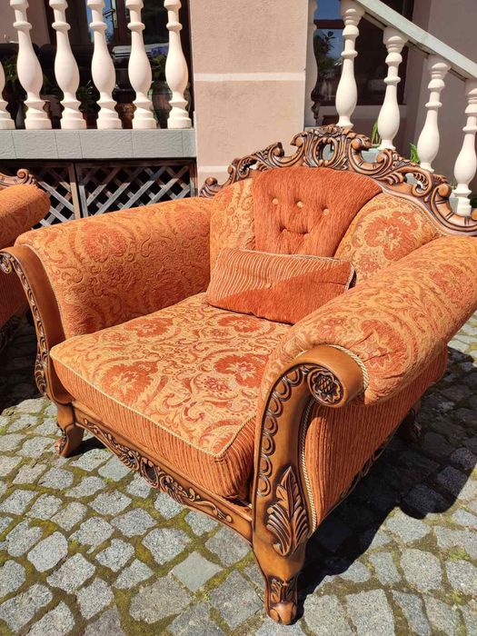 диван крісло барокко людовік