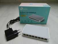 Tp-link, 8 portów 10/100Mbps, Desktop Switch, TL-SF1008D